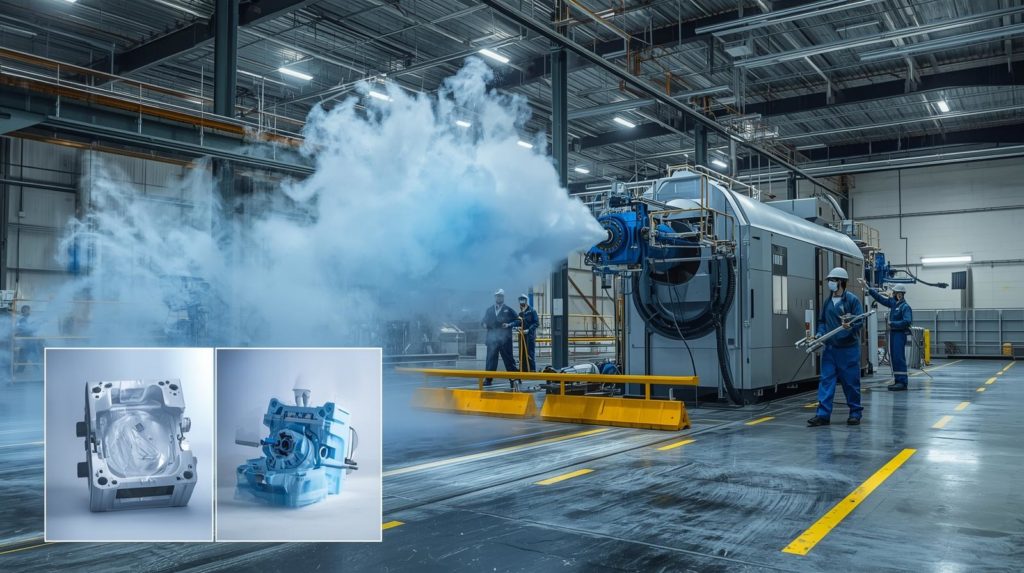 Trockeneisstrahlen Industrie