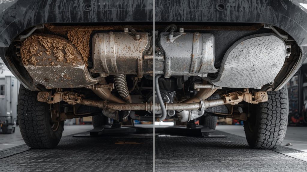 Unterboden Trockeneis Rostschutz 2 Jahre Garantie